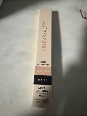 Chica Beauty Duo Gel Eyeliner Mira La Luna Black Shimmer Matte